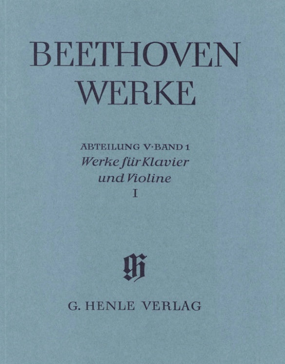 Beethoven: Works for Violin & Piano Volume 1