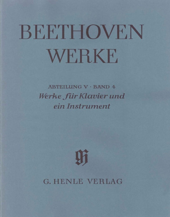 Beethoven: Works for Piano & One Instrument