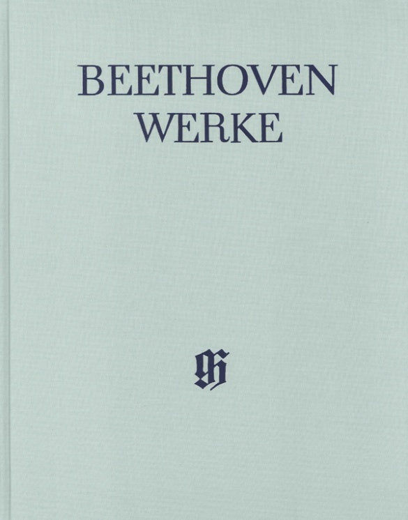 Beethoven: Choral Works with Orchestra Full Score Bound