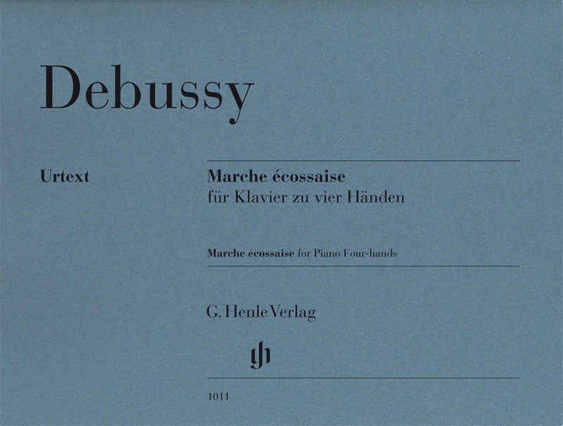 Debussy: Marche Ecossaise for Piano Four Hands