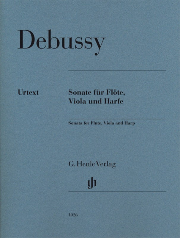 Debussy: Sonata for Flute Viola & Harp