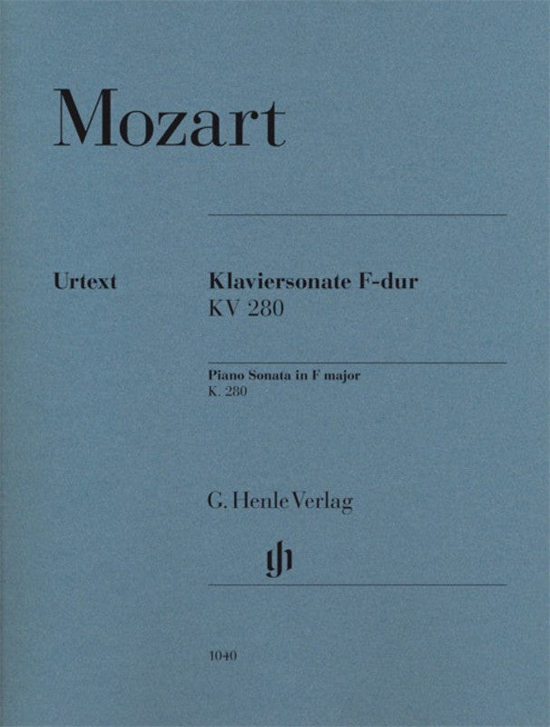Mozart: Piano Sonata in F Major K 280
