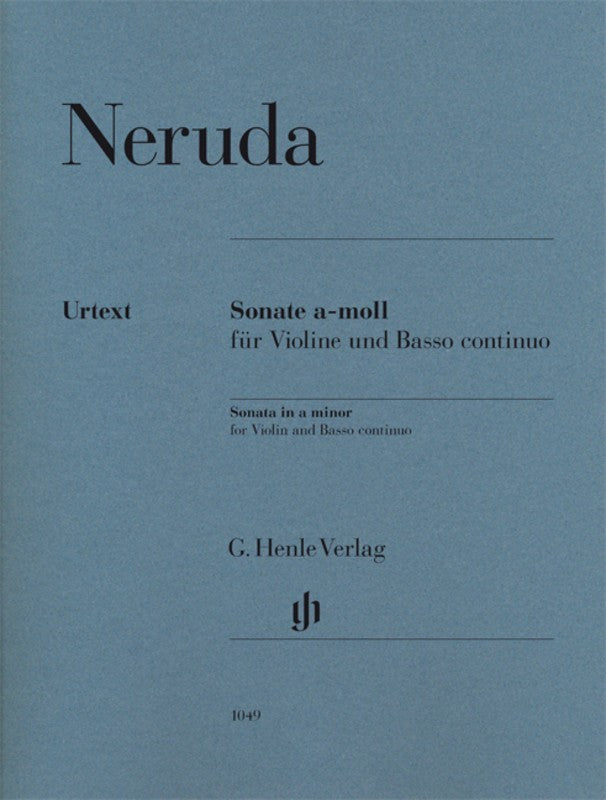 Neruda: Sonata in A Minor for Violin & Basso continuo