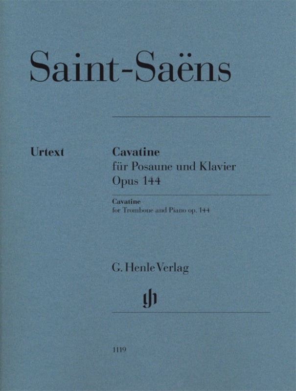 Saint-Saëns: Cavatine Op 144 for Trombone & Piano