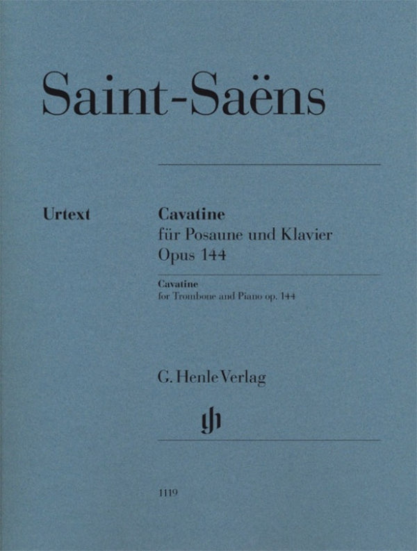 Saint-Saëns: Cavatine Op 144 for Trombone & Piano