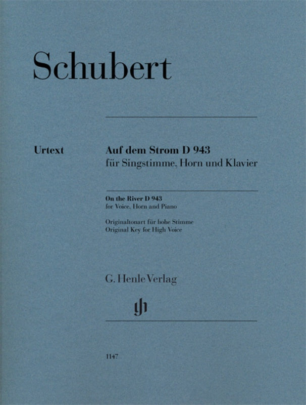 Schubert: On the River D 943 for Voice, Horn & Piano