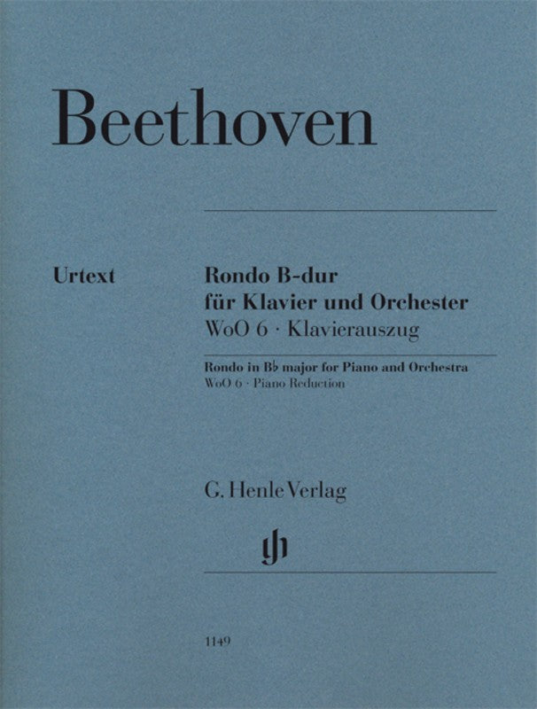Beethoven: Rondo in B-flat Major for Piano & Orchestra for 2 Pianos 4 Hands