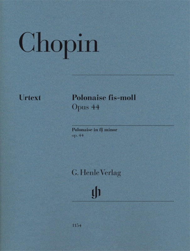 Chopin: Polonaise in F-sharp Minor Op 44 Piano Solo