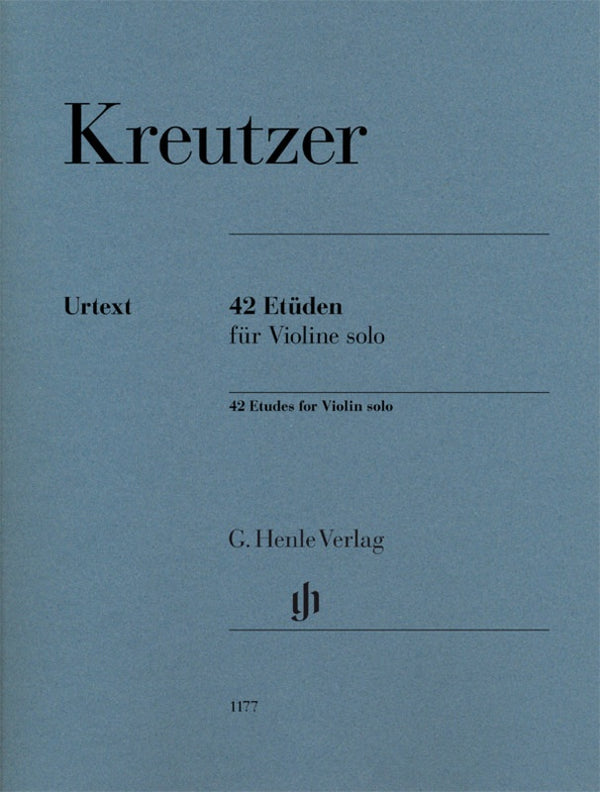 Kreutzer: 42 Etudes for Violin Solo