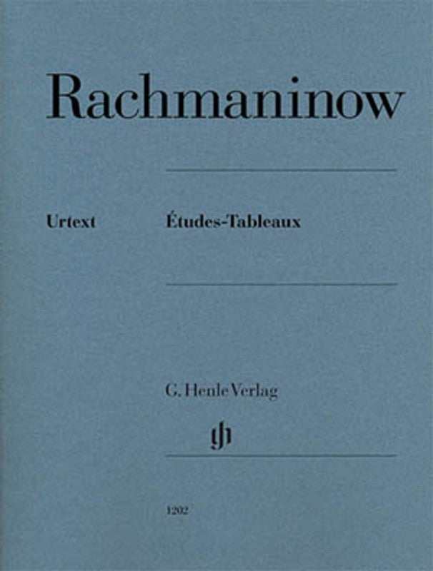 Rachmaninoff: Etudes Tableaux Piano Solo