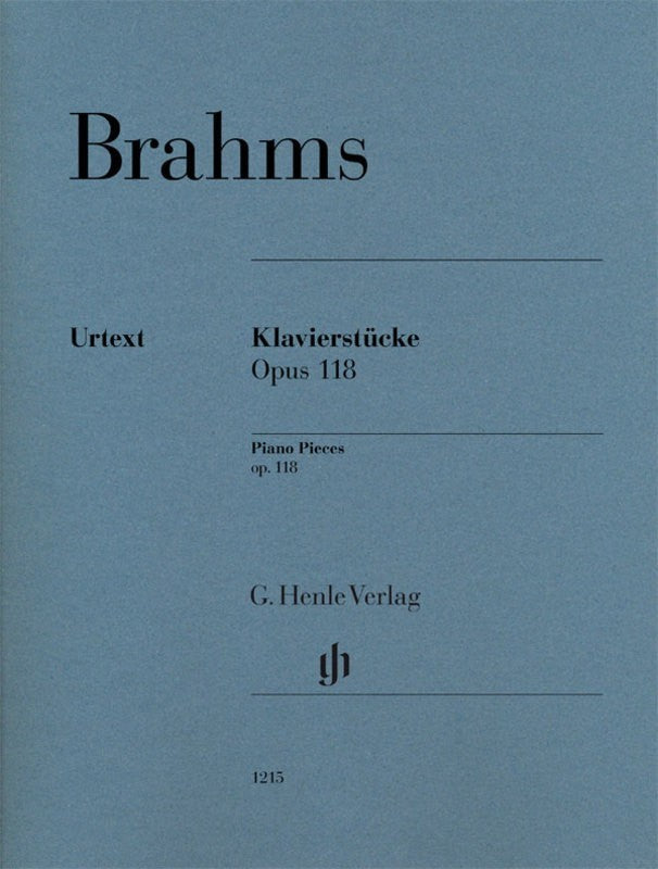 Brahms: Piano Pieces Op 118 No 1-6
