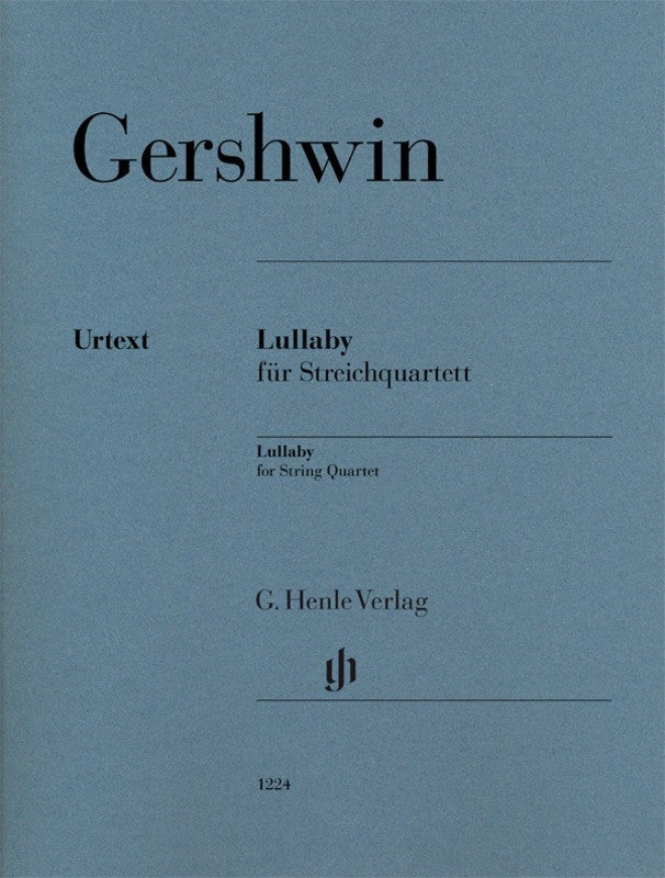 Gershwin: Lullaby for String Quartet - Set of Parts