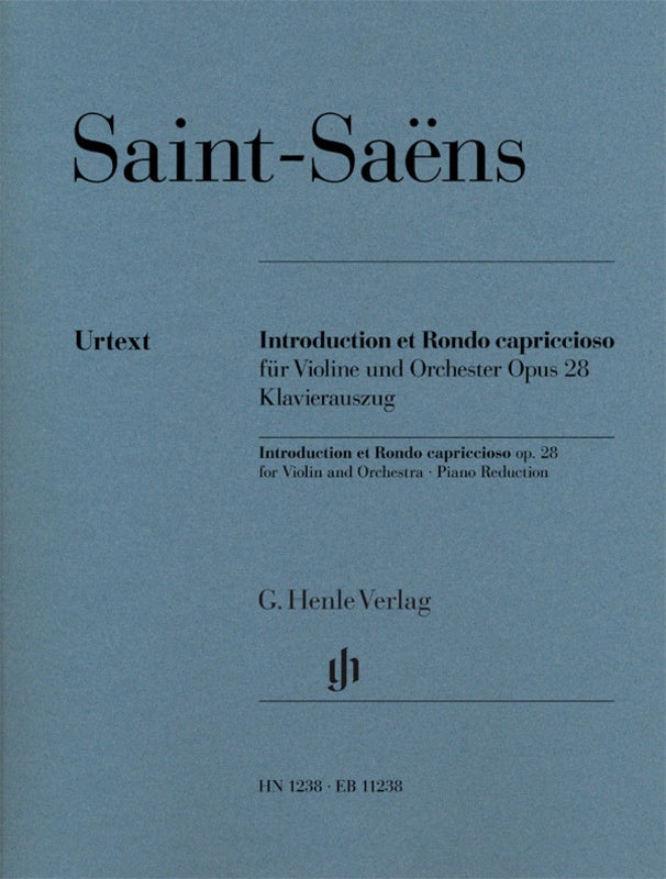 Saint-Saëns: Introduction et Rondo Capriccioso Op 28 for Violin & Piano
