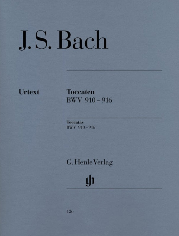 Bach: Toccatas BWV 910-916 Piano Solo