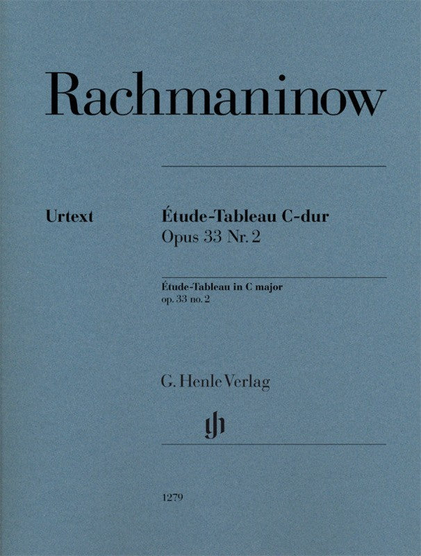 Rachmaninoff: Etude Tableau in C Major Op 33 No 2 Piano Solo