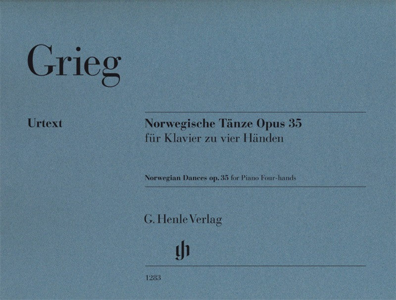 Grieg: Norwegian Dances Op 35 for Piano Four Hands