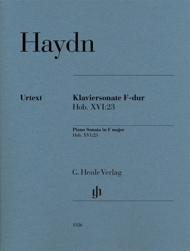 Haydn: Piano Sonata in F Major Hob XVI:23