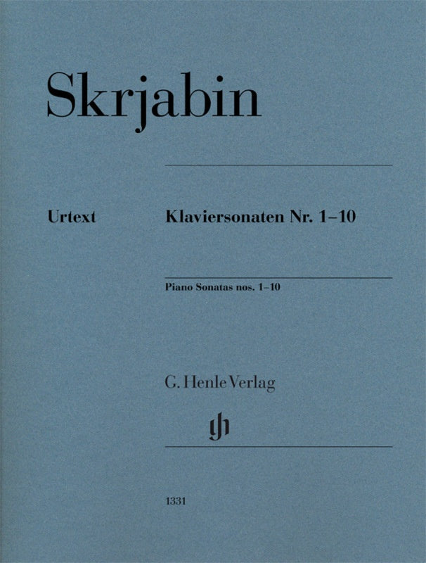 Scriabin: Scriabin Piano Sonatas Nos 1-10