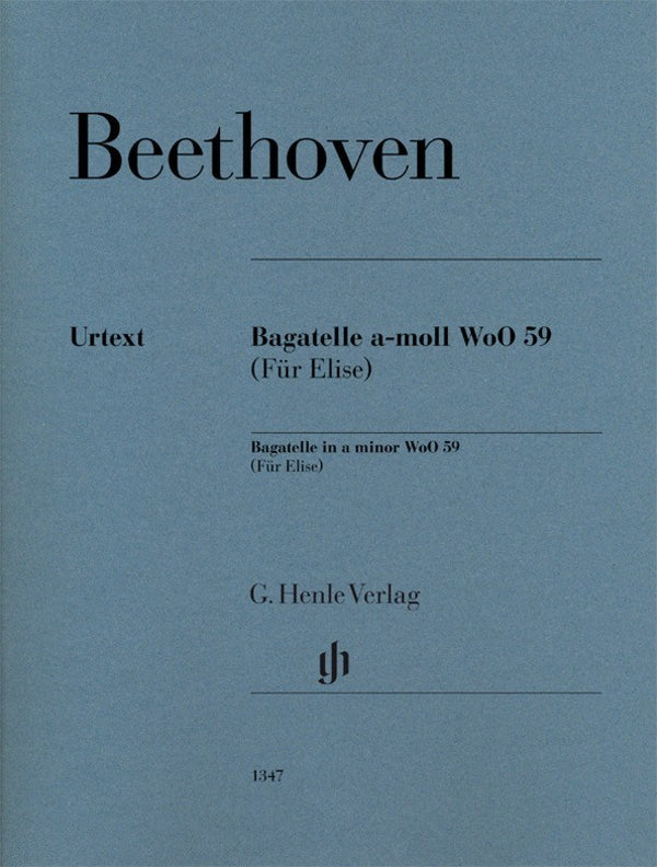 Beethoven: Bagatelle in a minor WoO 59 (Für Elise)