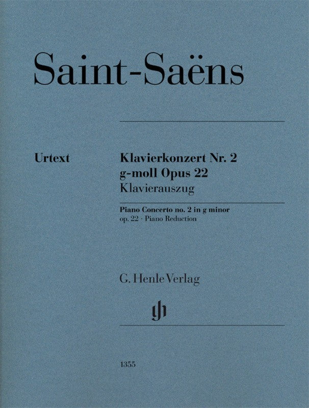 Saint-Saëns: Piano Concerto No 2 in G Minor Op 22 for 2 Pianos 4 Hands