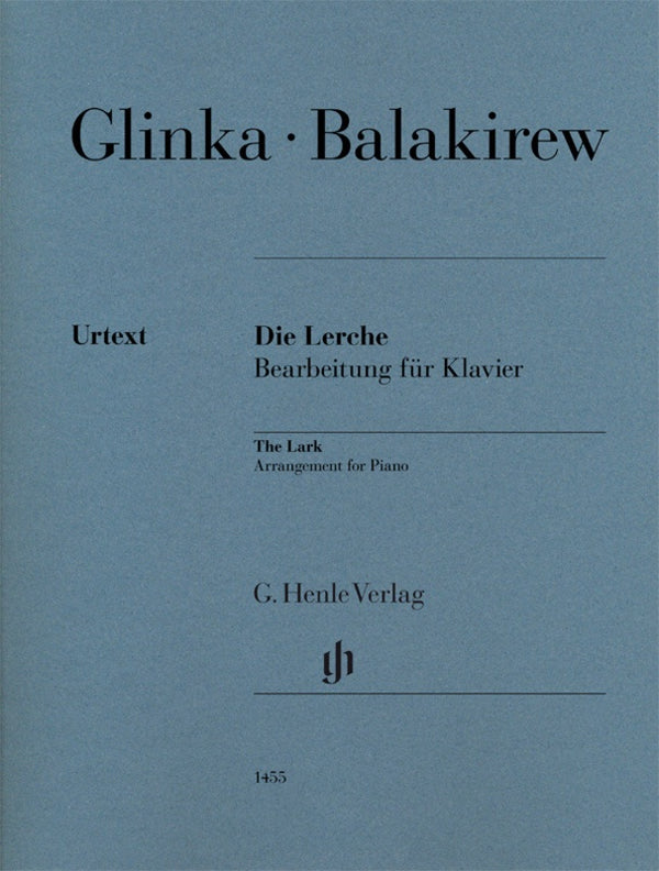 Balakirew: The Lark (Mikhail Glinka) for Piano Solo