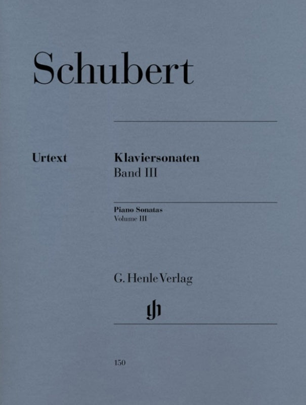 Schubert: Piano Sonatas Volume 3