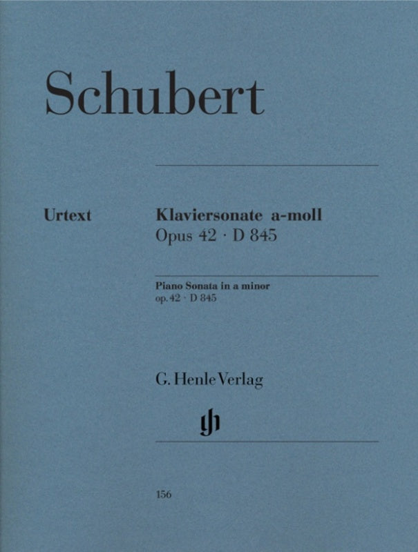 Schubert: Piano Sonata in A Minor Op 42 D 845