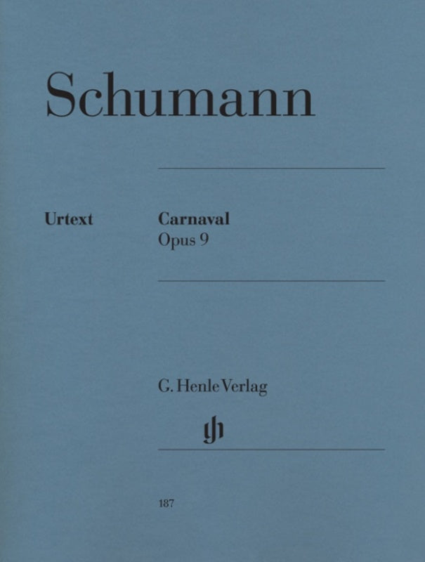 Schumann: Carnaval Op 9 Piano Solo