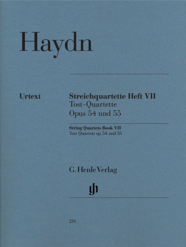 Haydn: String Quartets Volume 7 Op 54 & 55