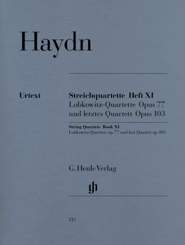 Haydn: String Quartets Volume 11 Op 77 u 103