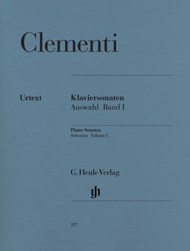 Clementi: Selected Piano Sonatas Volume 1
