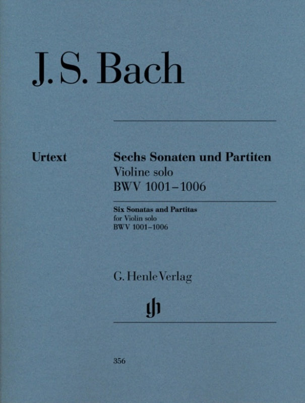 Bach: Sonatas & Partitas for Violin Solo BWV 1001-1006