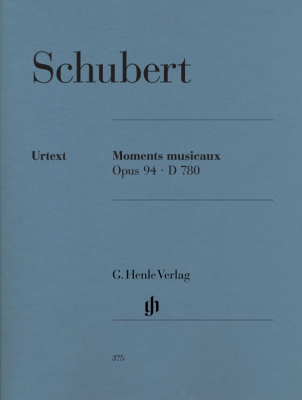 Schubert: Moments Musicaux Op 94 D 780 Piano Solo