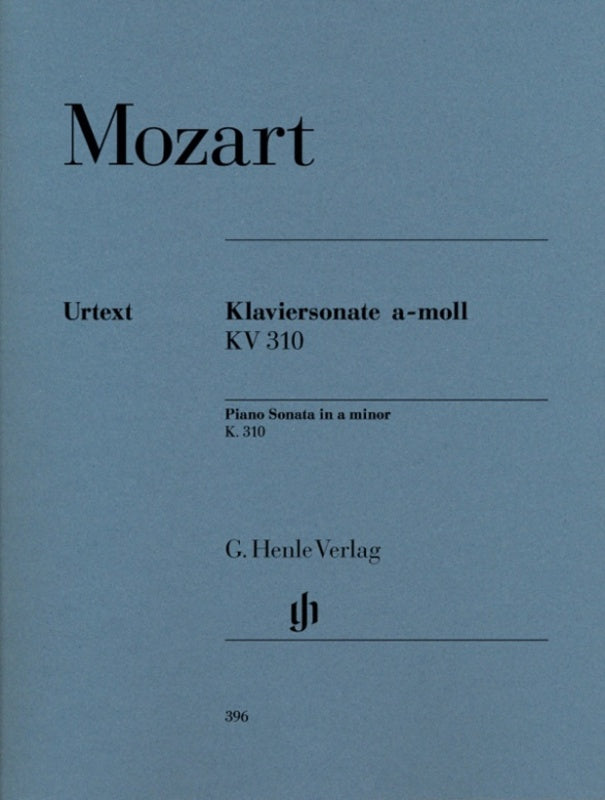 Mozart: Piano Sonata in A Minor K 310