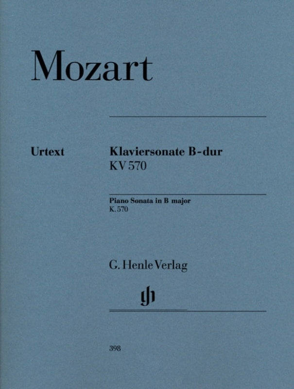 Mozart: Piano Sonata in B-flat Major K 570