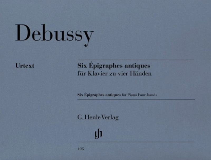 Debussy: Six Epigraphes antiques Piano 4 Hands