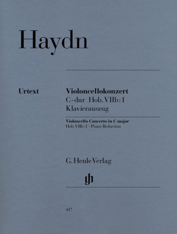 Haydn: Concerto for Cello in C Major Hob VIIb:1 Cello/Piano