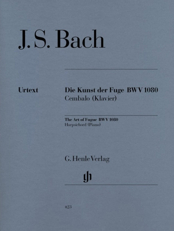 Bach: Art of the Fugue BWV 1080 Piano Solo