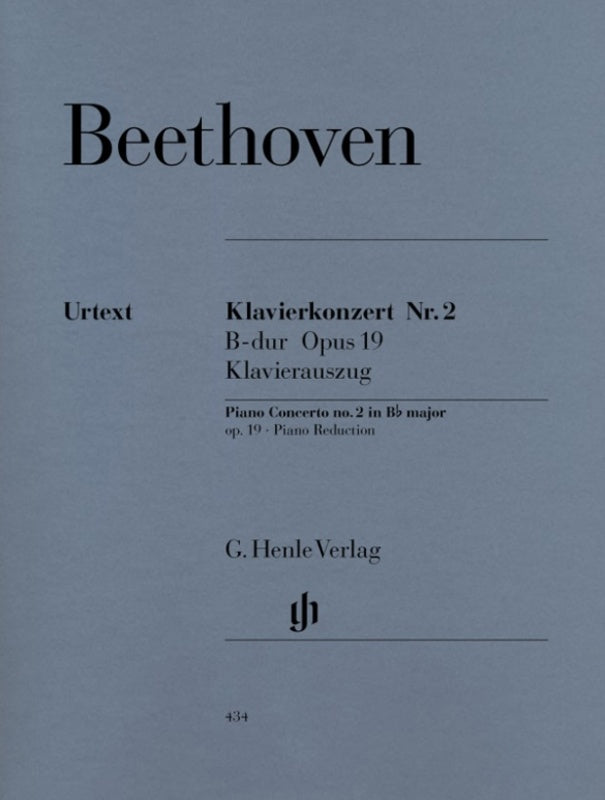 Beethoven: Piano Concerto No 2 in B-flat Major Op 19 for 2 Pianos 4 Hands