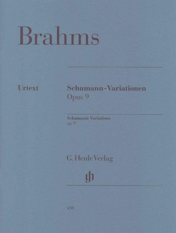 Brahms: Schumann-Variations Op 9 Piano Solo