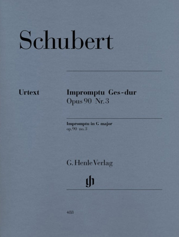 Schubert: Impromptu in G-flat Major Op 90 No 3 D 899 Piano