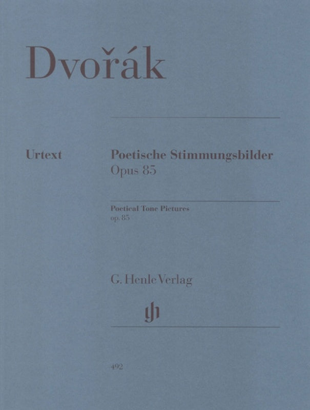 Dvorak: Poetical Tone Pictures Op 85 Piano Solo