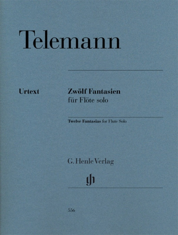 Telemann: Twelve Fantasias for Flute Solo TWV 40 2-13