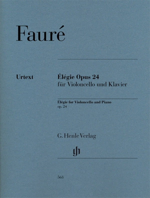Faure: Elegie Op 24 for Cello & Piano