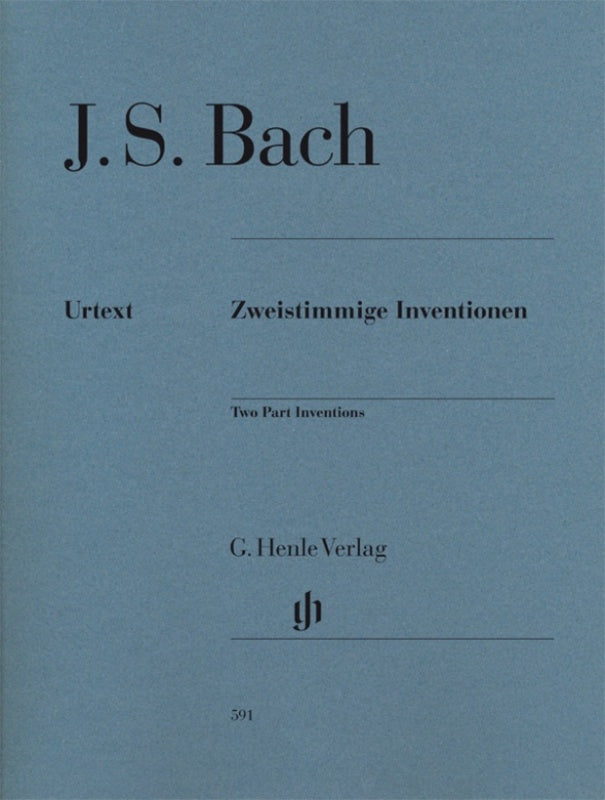 Bach: Two Part Inventions BWV 772-786 Piano Solo