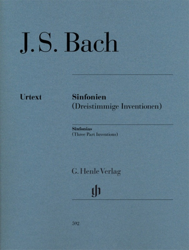 Bach: Sinfonias (Three-part Inventions) BWV 787-801 Piano Solo
