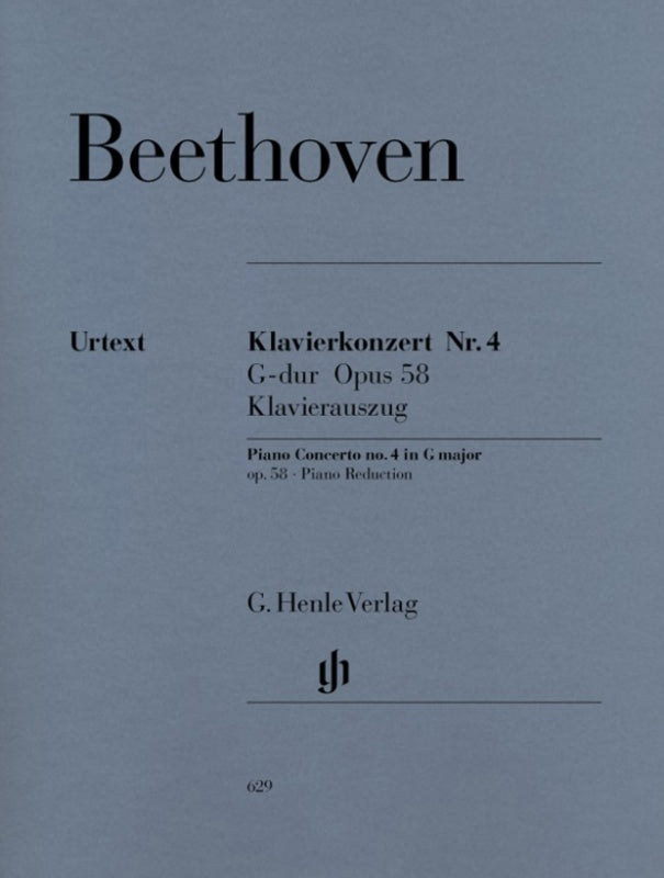 Beethoven: Piano Concerto No 4 G Major Op 58 for 2 Pianos 4 Hands