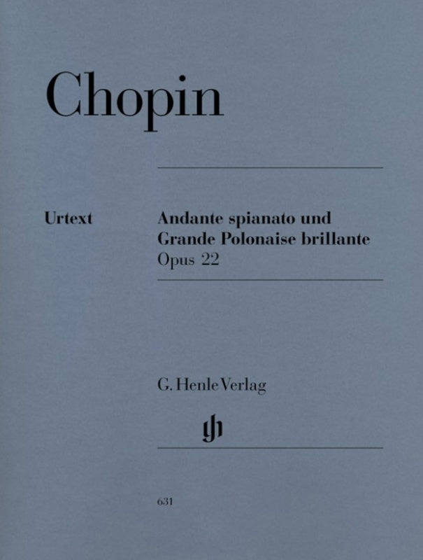 Chopin: Andante spinato & Grande Polonaise Op 22 Piano