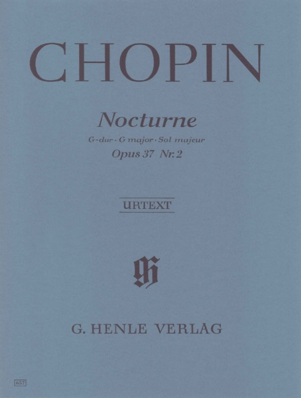 Chopin: Nocturne in G Major Op 37 No 2 Piano Solo