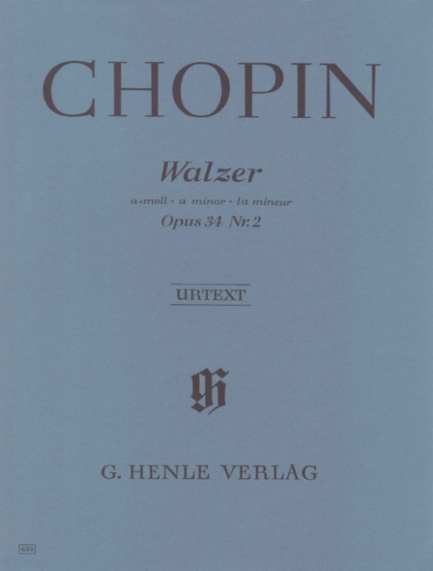 Chopin: Waltz in A Minor Op 34 No 2 Piano Solo